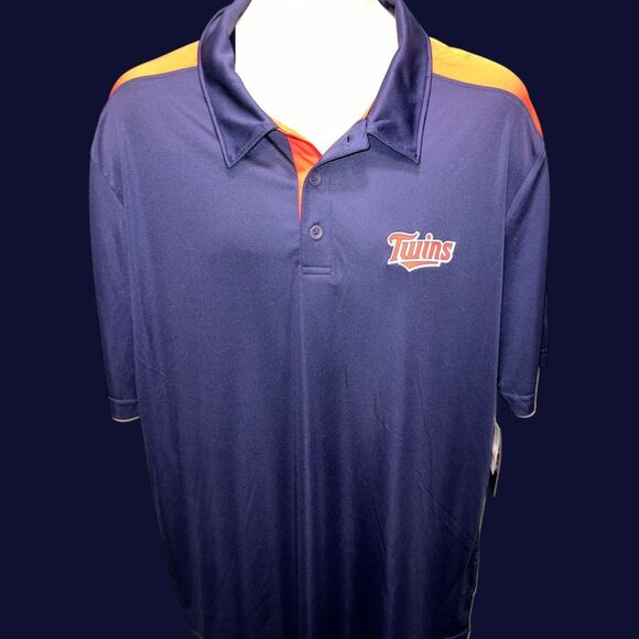 NWT Genuine Merchandise MN Twins Polo Shirt Size XL # 21 - Picture 6 of 6
